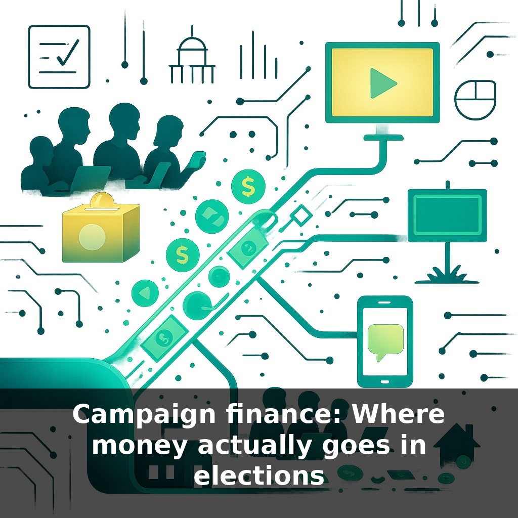 Campaign finance: Where money actually goes in elections