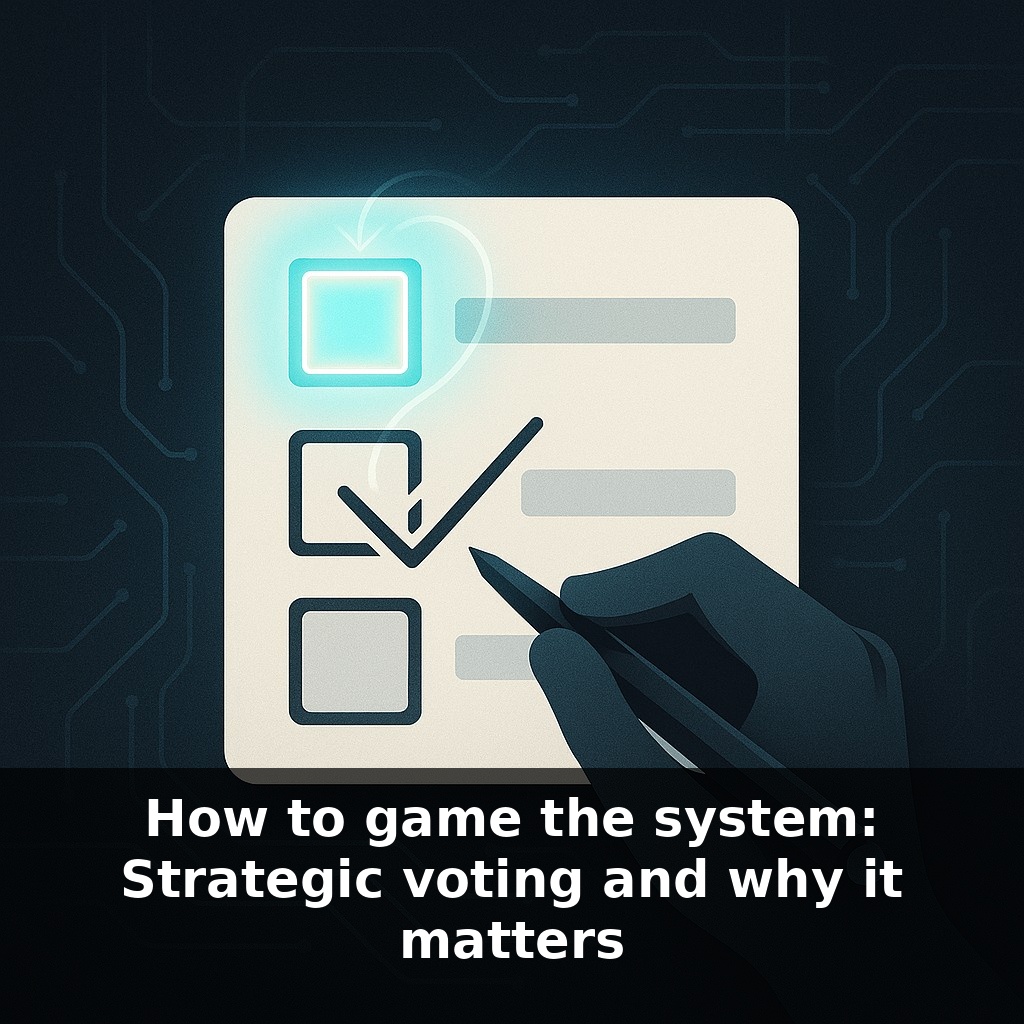 How to game the system: Strategic voting and why it matters