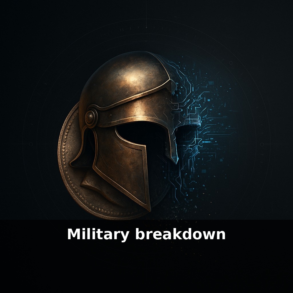 Military breakdown
