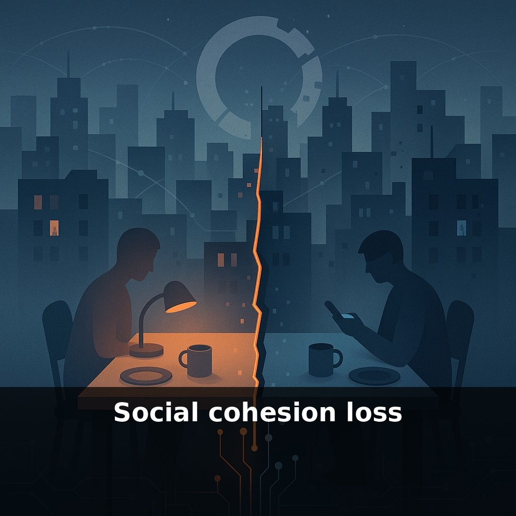 Social cohesion loss