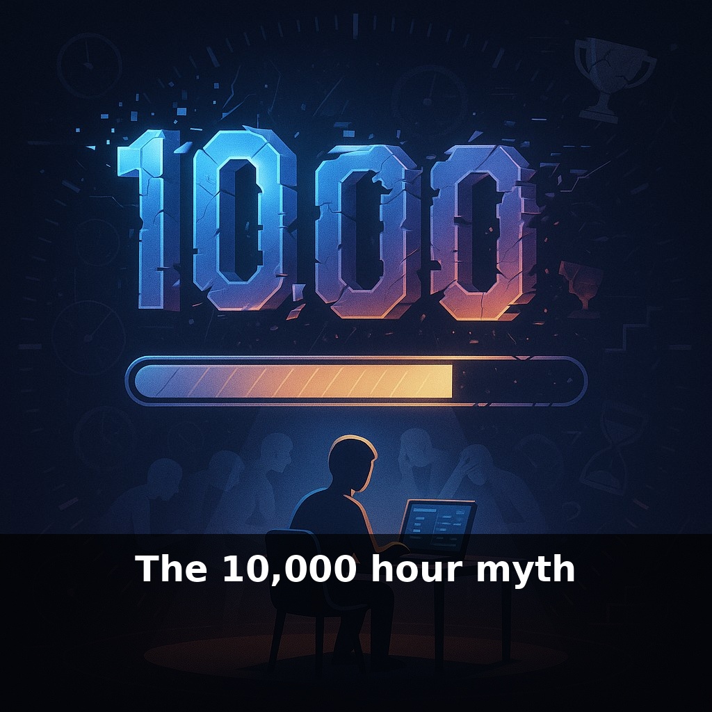 The 10,000 hour myth