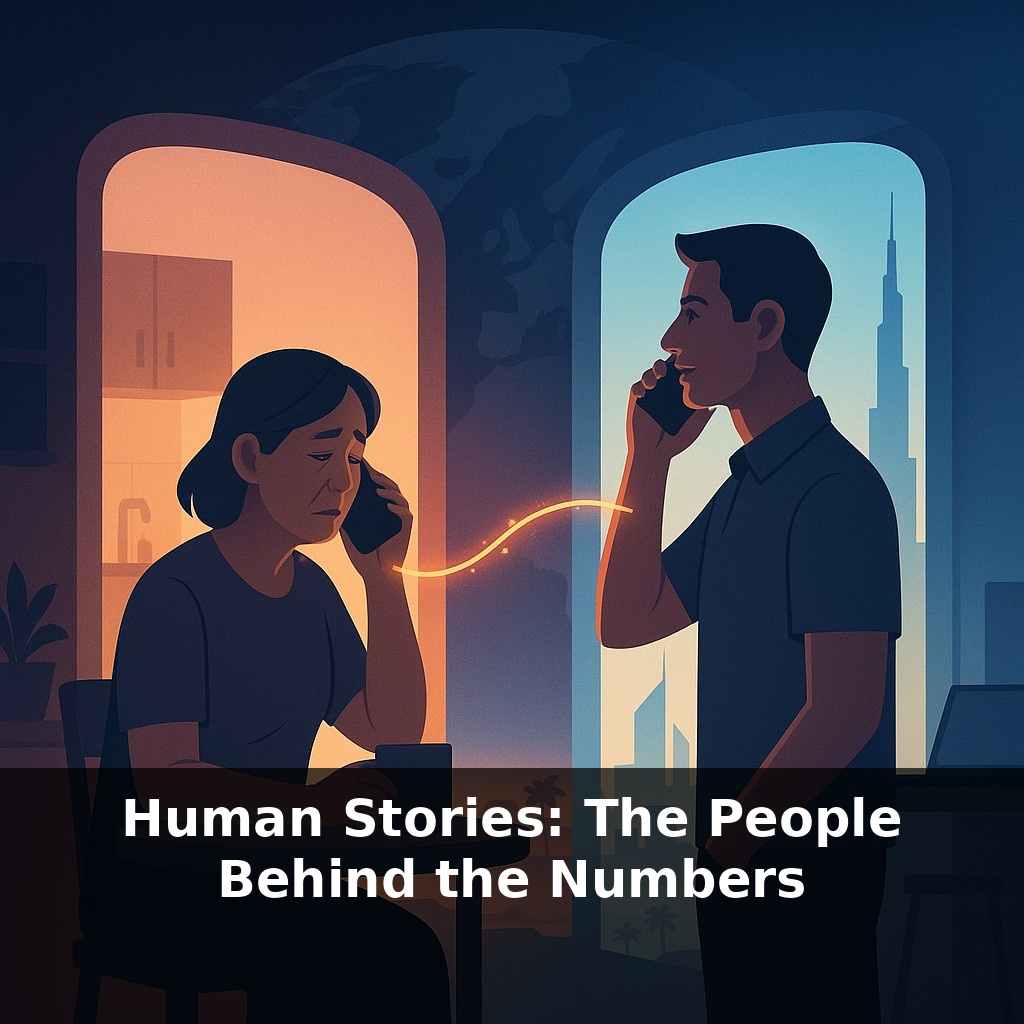 Human Stories: The People Behind the Numbers