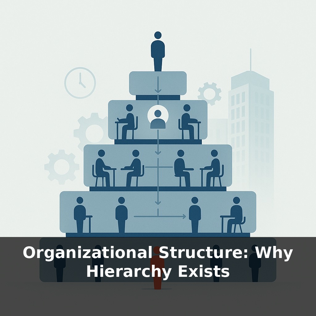 Organizational Structure: Why Hierarchy Exists