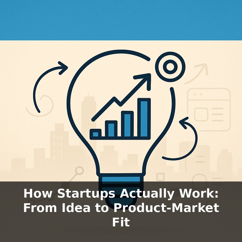 How Startups Actually Work: From Idea to Product-Market Fit