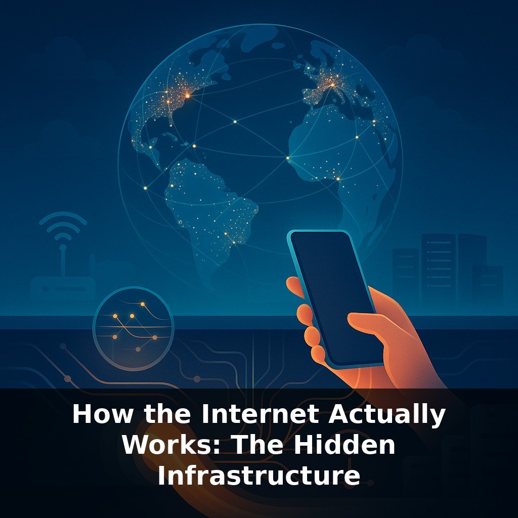 How the Internet Actually Works: The Hidden Infrastructure