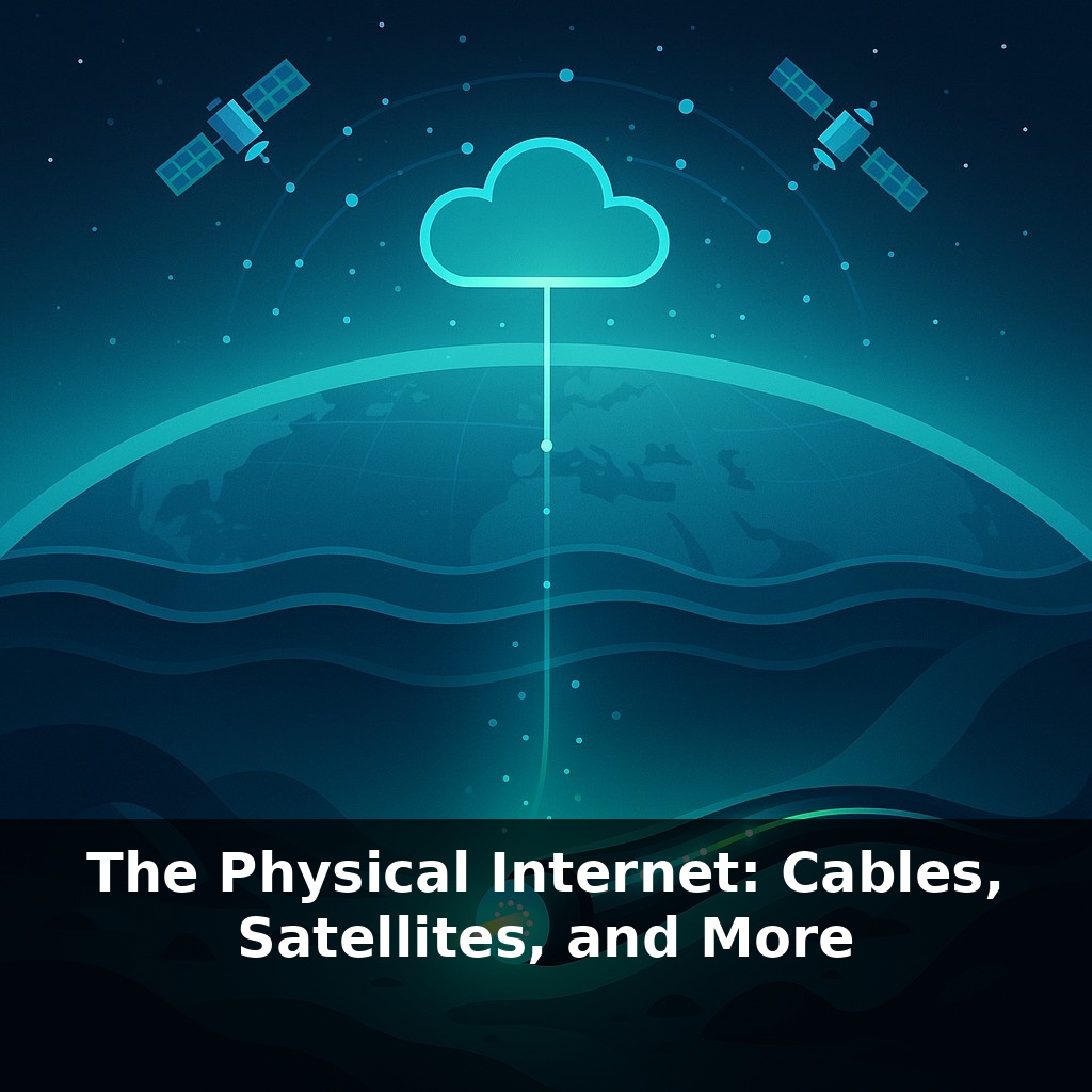 The Physical Internet: Cables, Satellites, and More
