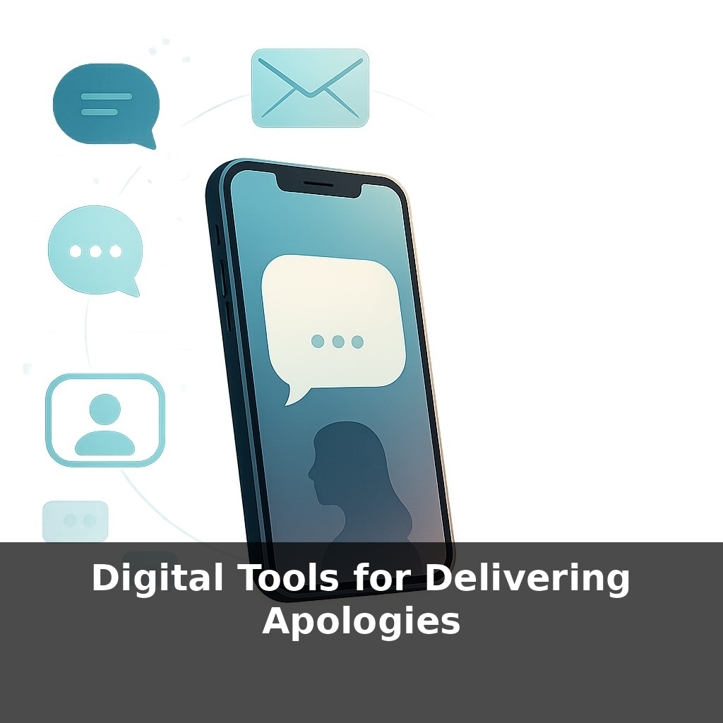 Digital Tools for Delivering Apologies