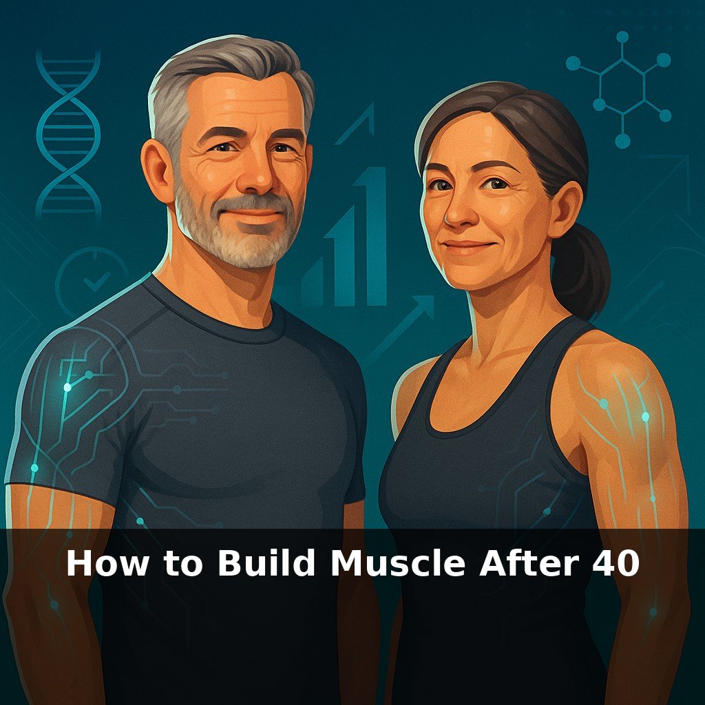 How to Build Muscle After 40
