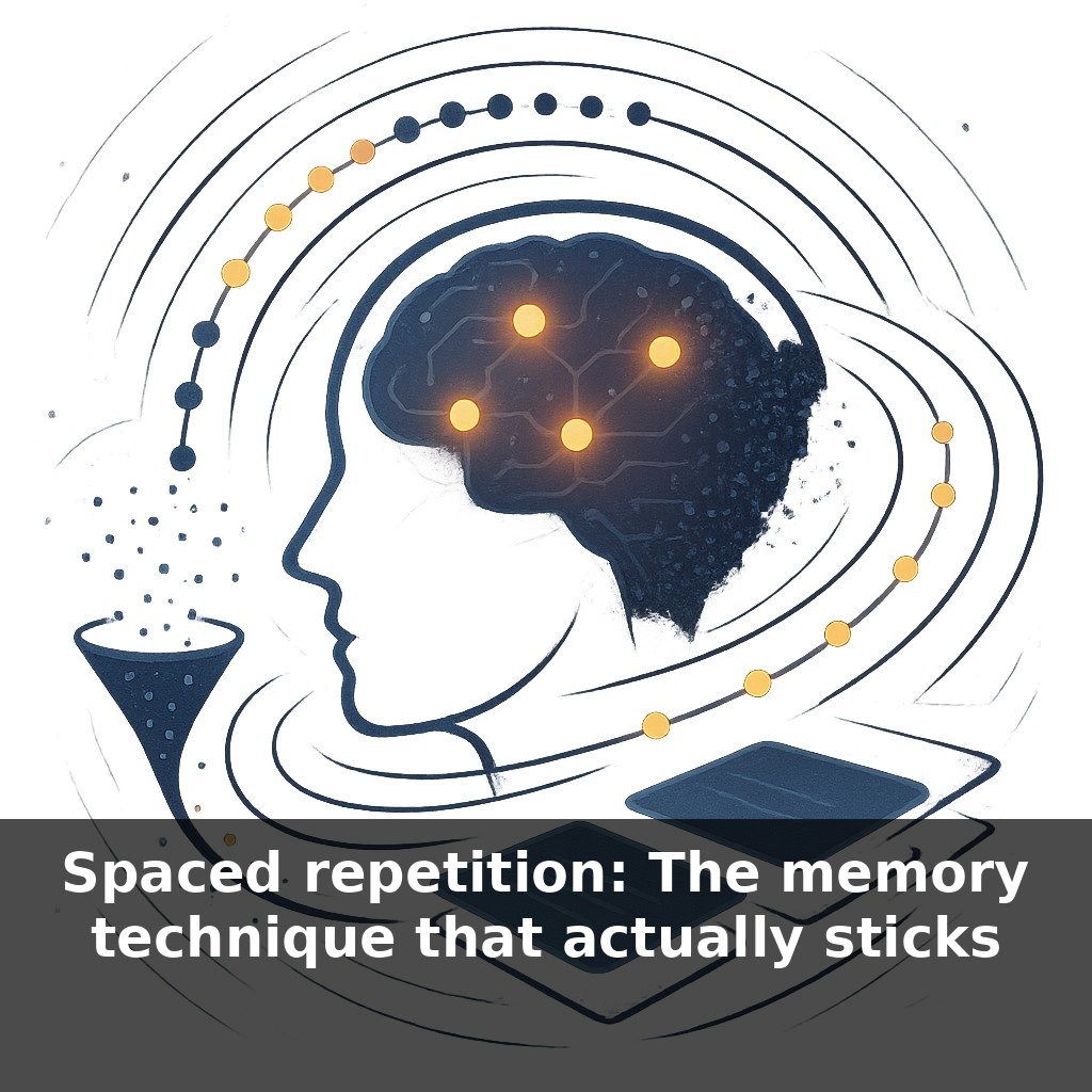 Spaced repetition: The memory technique that actually sticks
