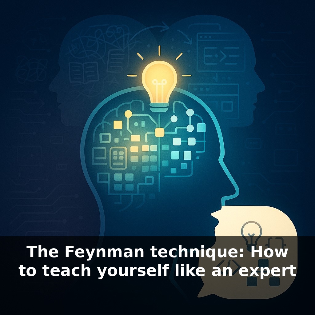 The Feynman technique: How to teach yourself like an expert