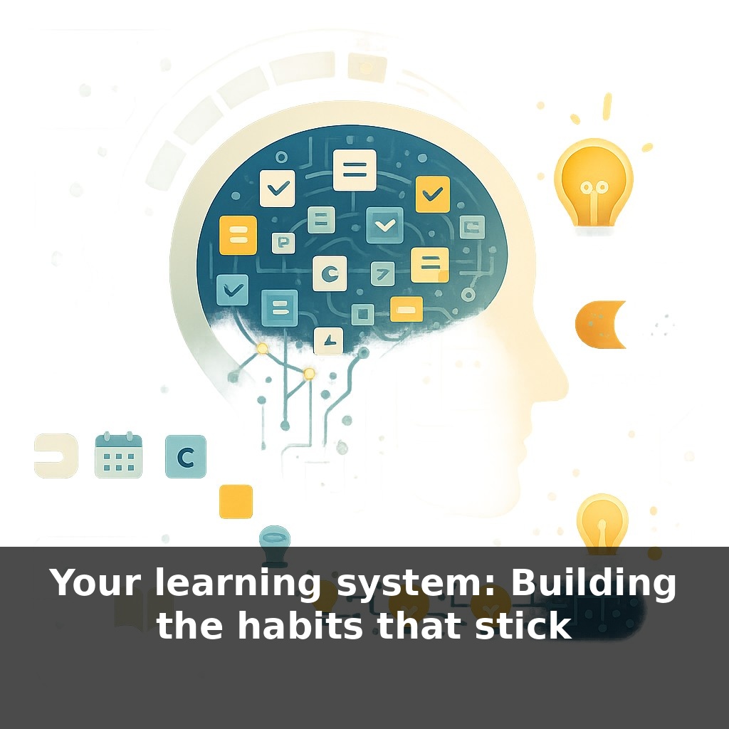 Your learning system: Building the habits that stick