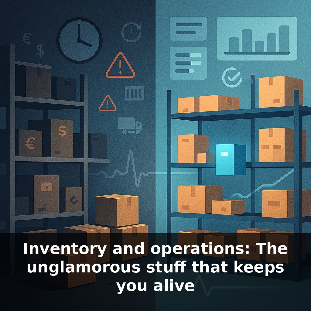 Inventory and operations: The unglamorous stuff that keeps you alive