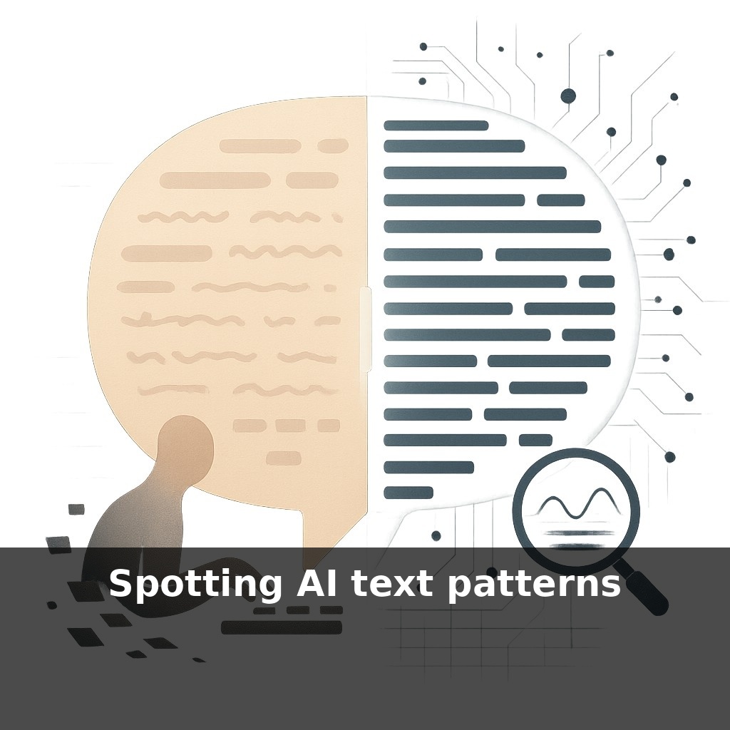 Spotting AI text patterns