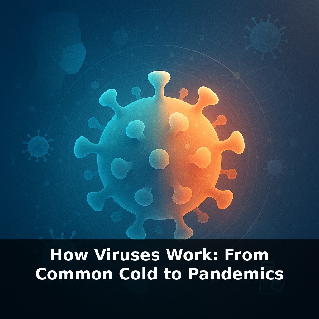 How Viruses Work: From Common Cold to Pandemics