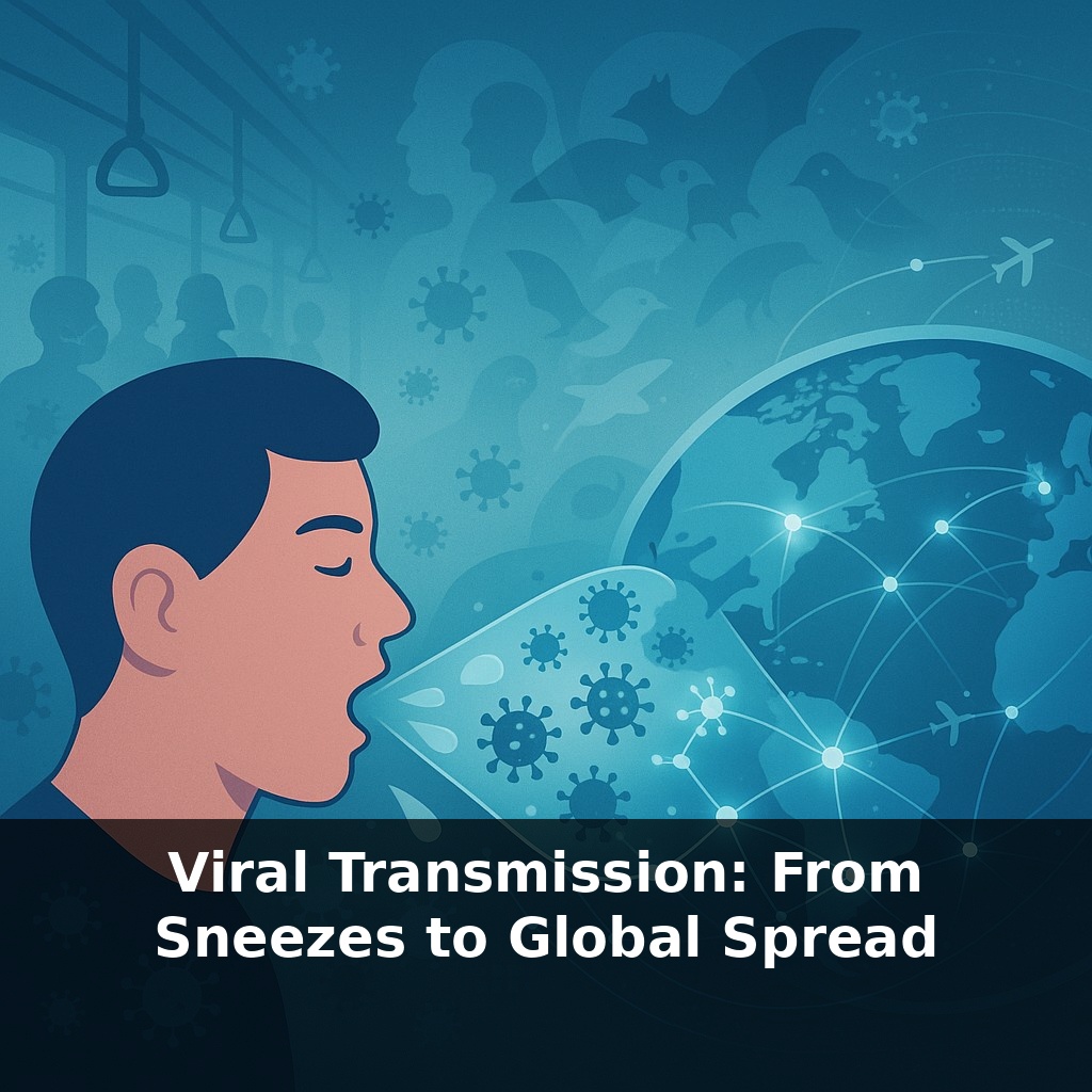 Viral Transmission: From Sneezes to Global Spread