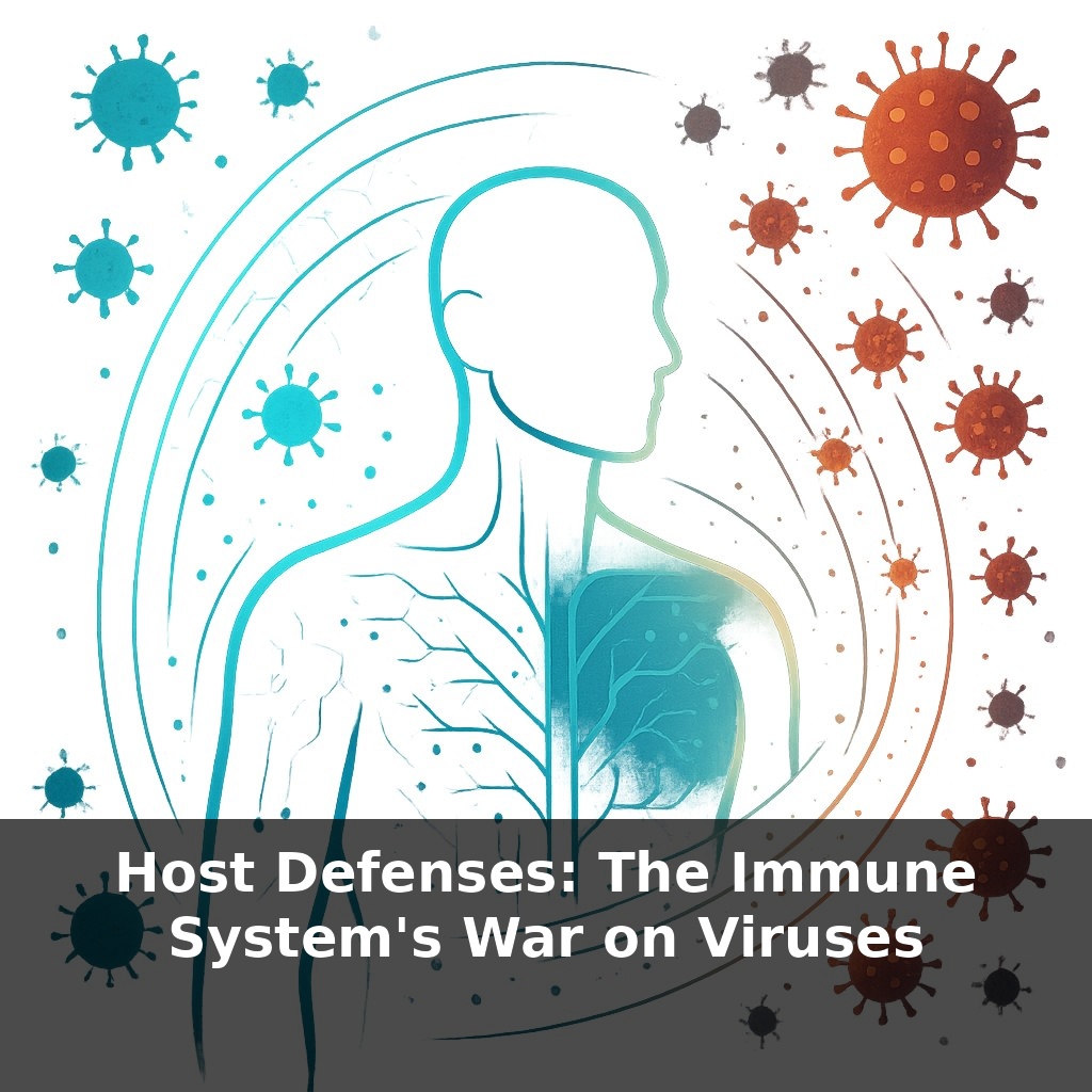 Host Defenses: The Immune System's War on Viruses