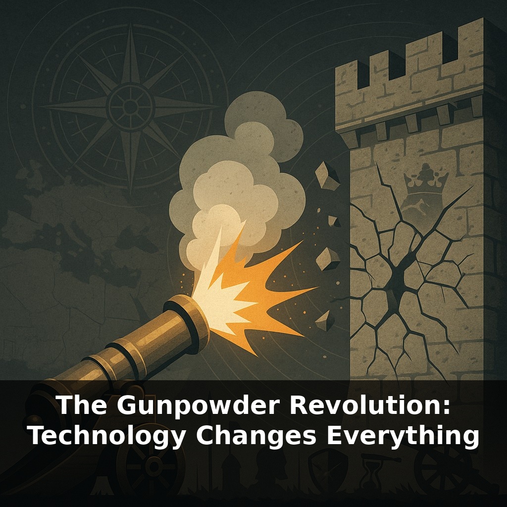 The Gunpowder Revolution: Technology Changes Everything