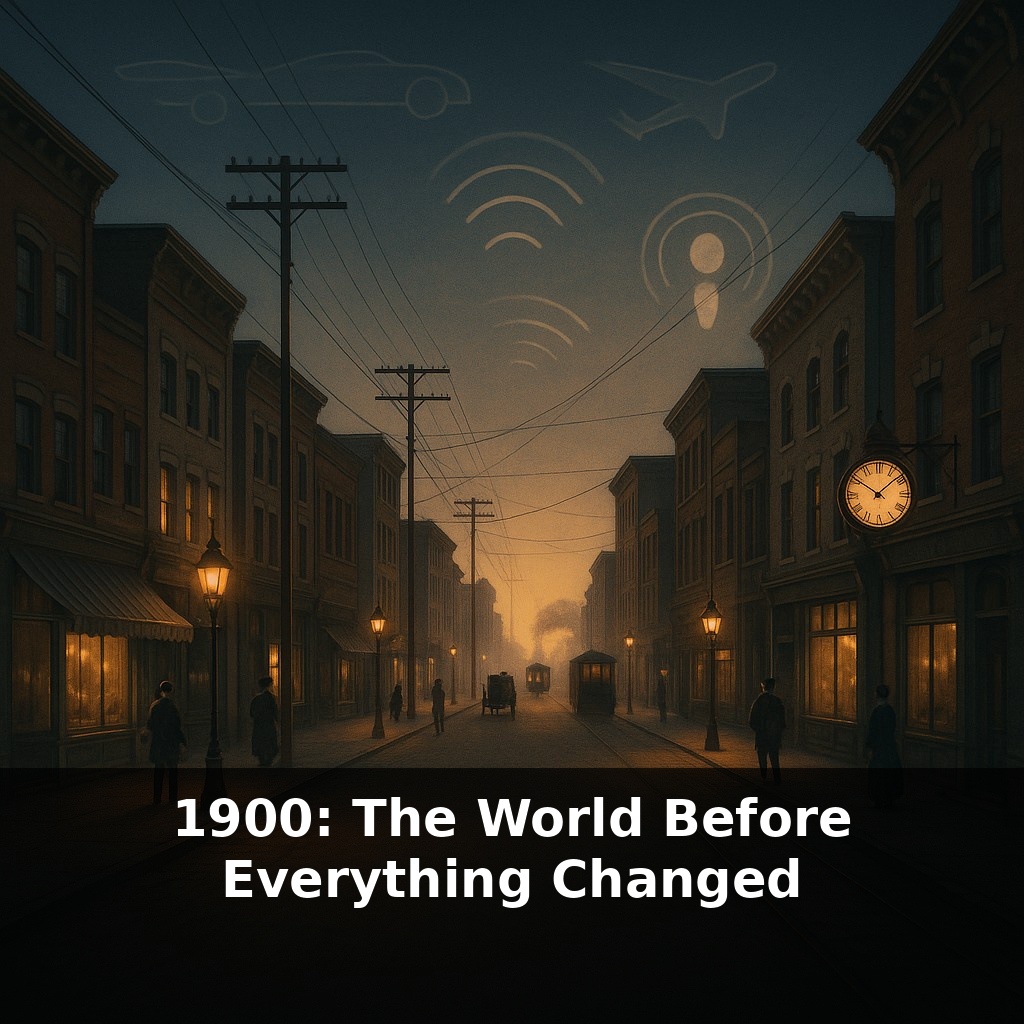 1900: The World Before Everything Changed