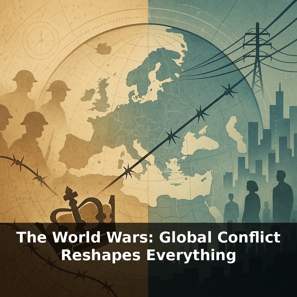 The World Wars: Global Conflict Reshapes Everything