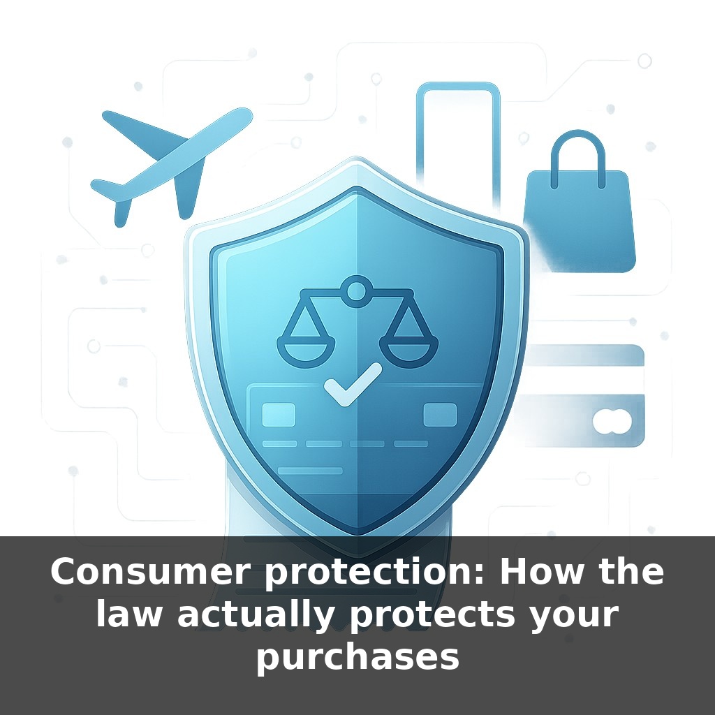 Consumer protection: How the law actually protects your purchases