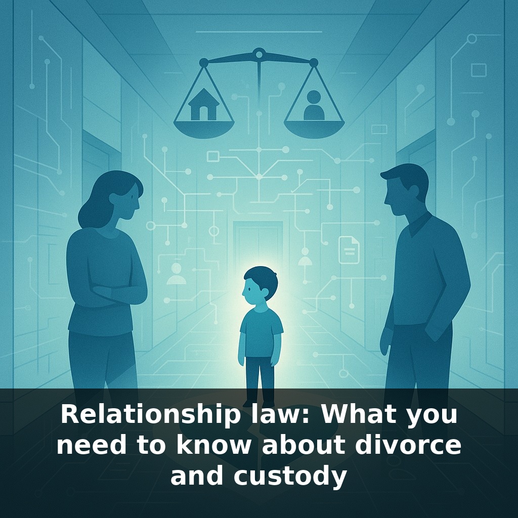 Relationship law: What you need to know about divorce and custody