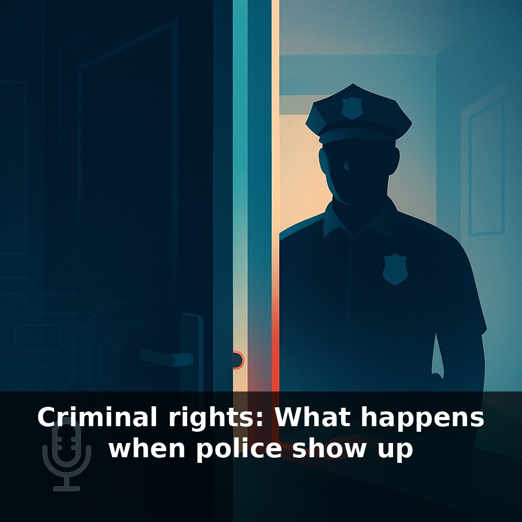 Criminal rights: What happens when police show up