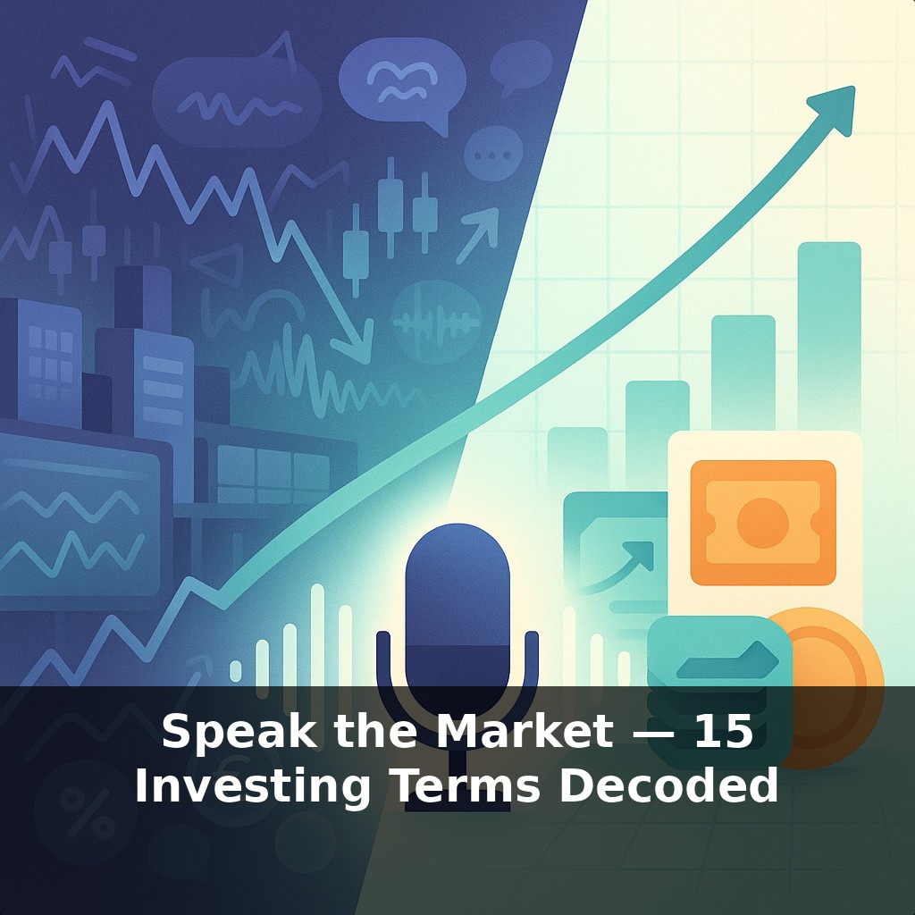 Speak the Market — 15 Investing Terms Decoded