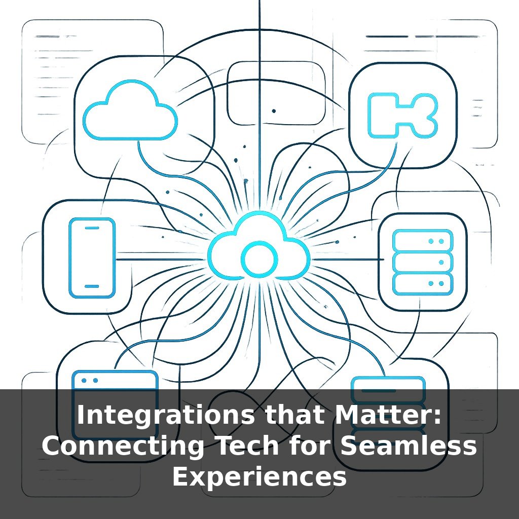 Integrations that Matter: Connecting Tech for Seamless Experiences