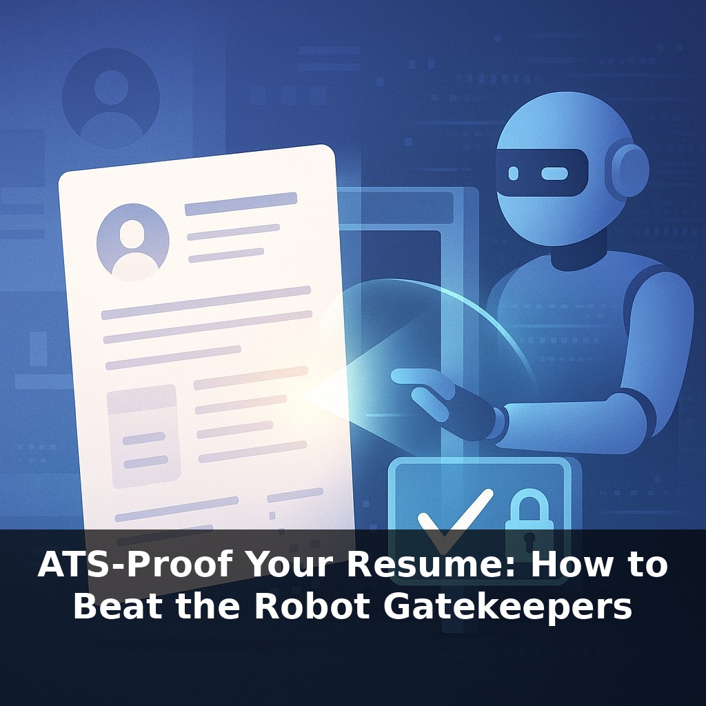 ATS-Proof Your Resume: How to Beat the Robot Gatekeepers