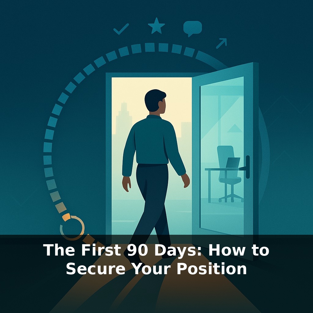 The First 90 Days: How to Secure Your Position