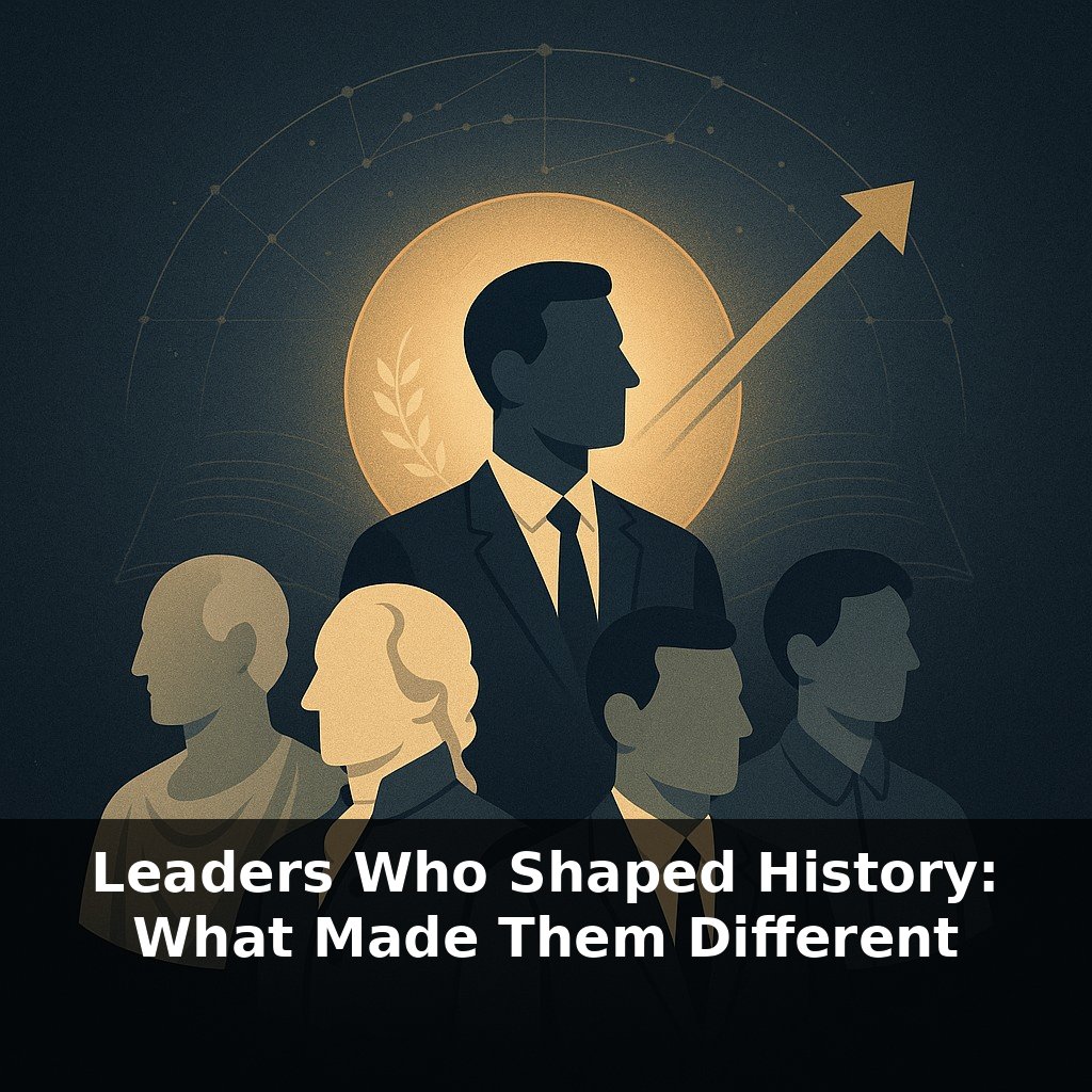Leaders Who Shaped History: What Made Them Different