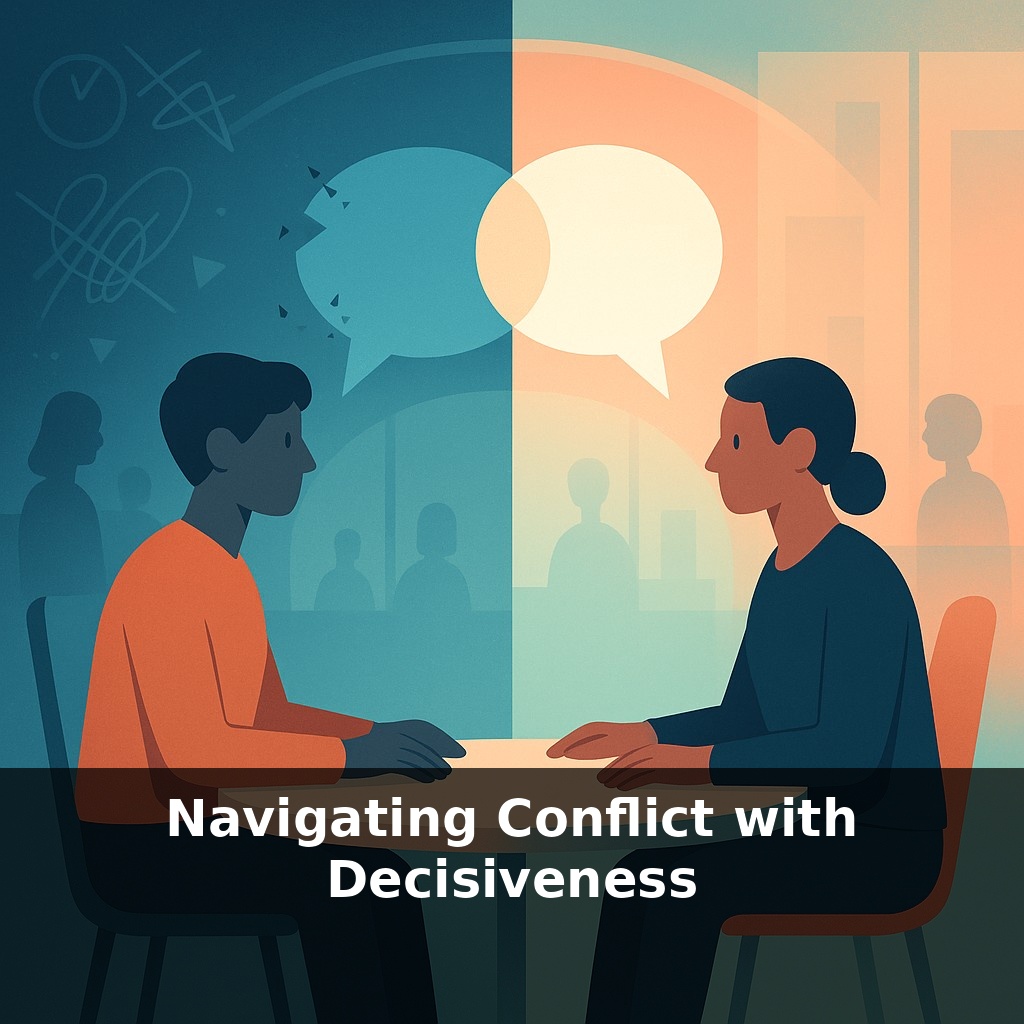 Navigating Conflict with Decisiveness