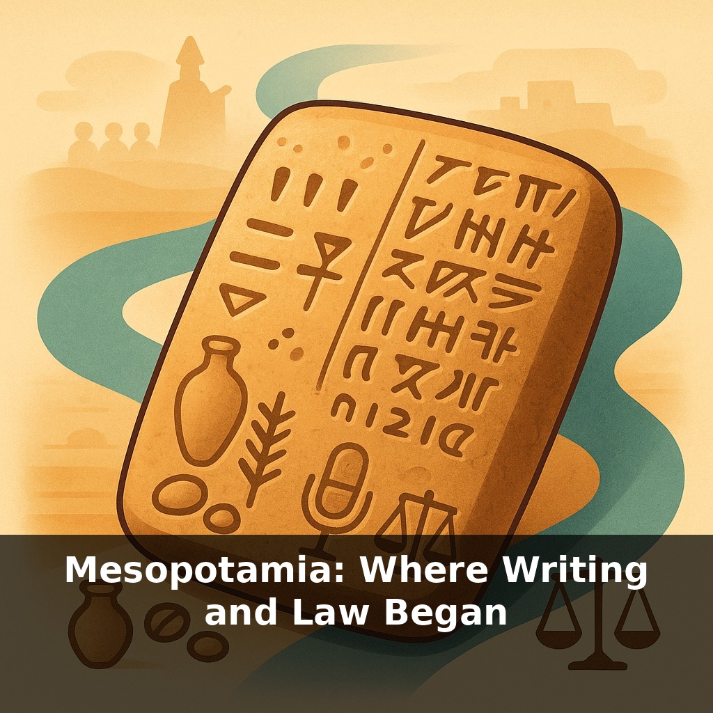 Mesopotamia: Where Writing and Law Began