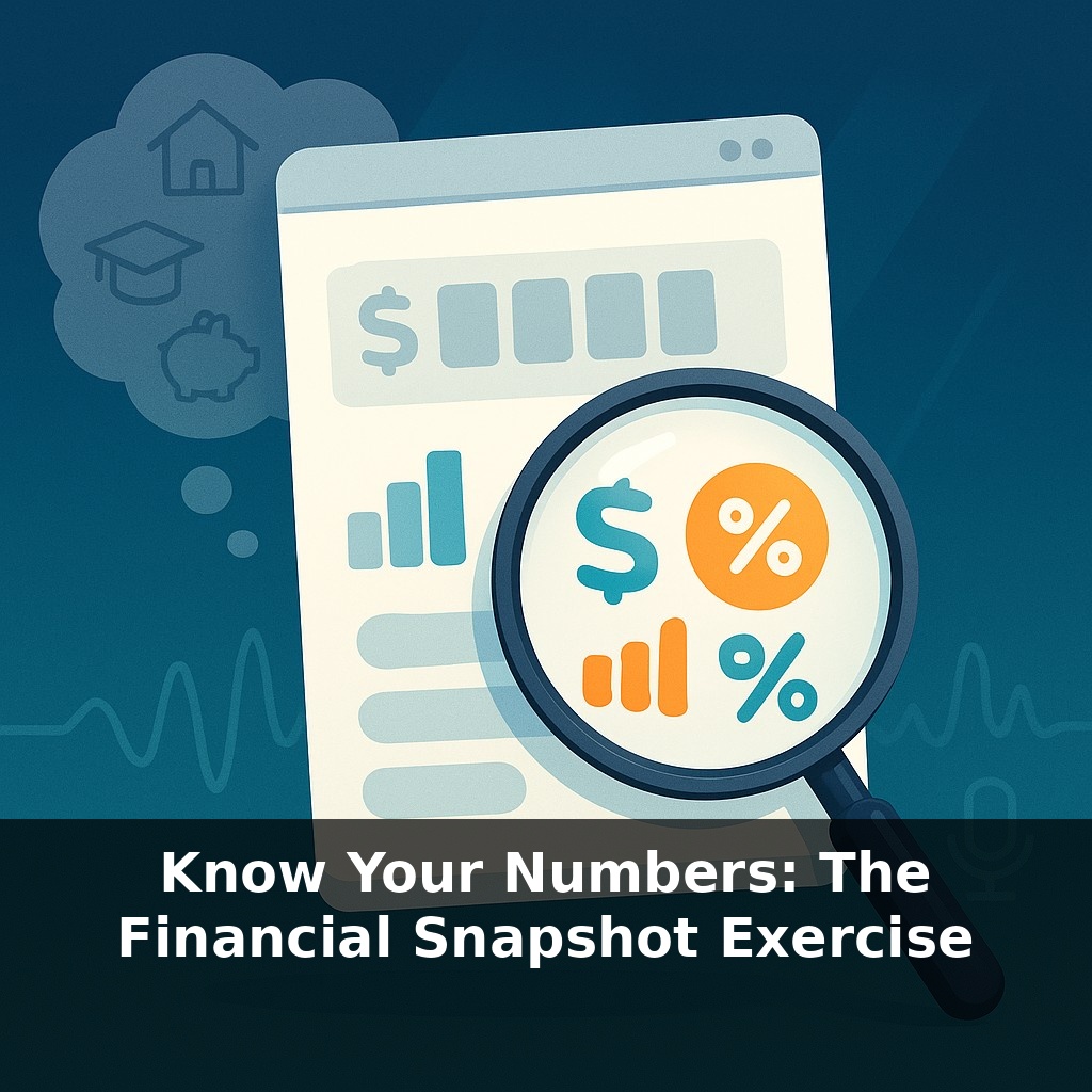 Know Your Numbers: The Financial Snapshot Exercise