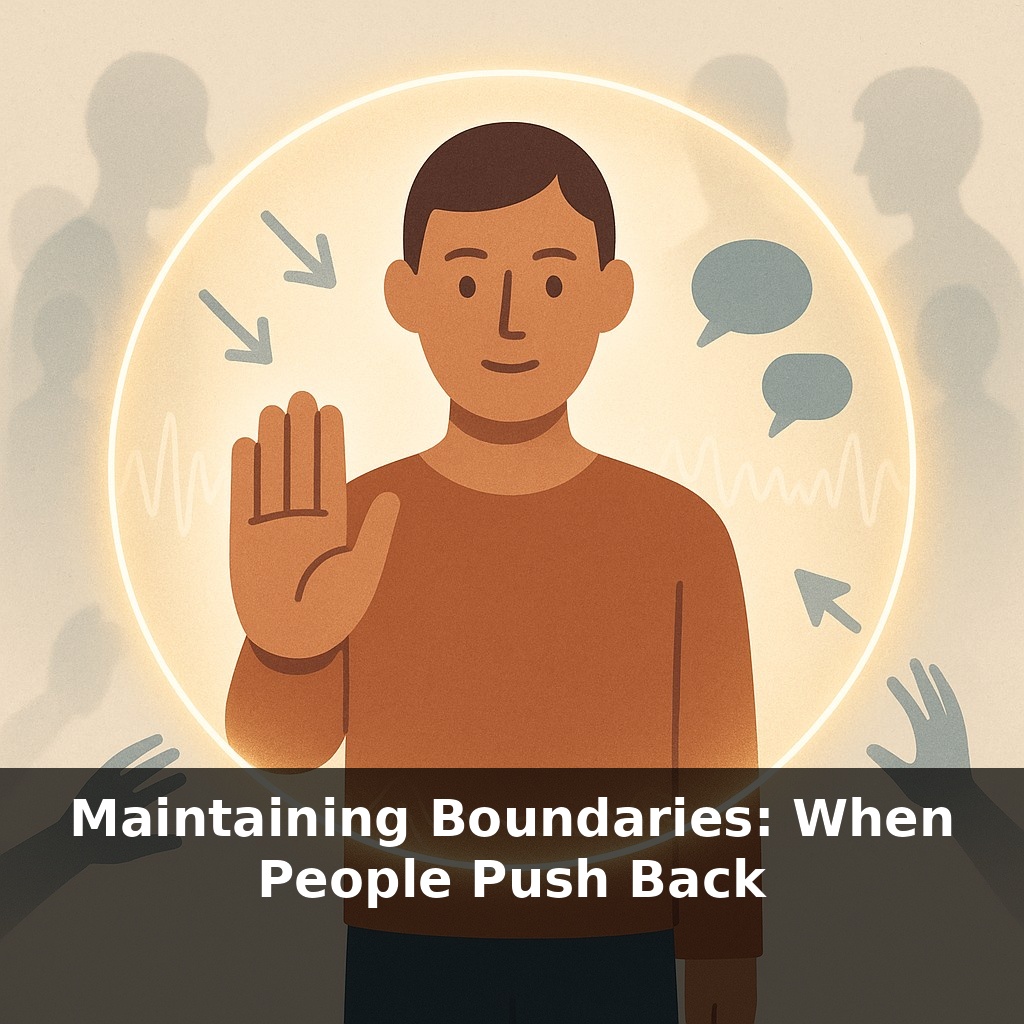 Maintaining Boundaries: When People Push Back