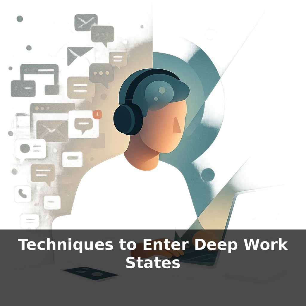 Techniques to Enter Deep Work States