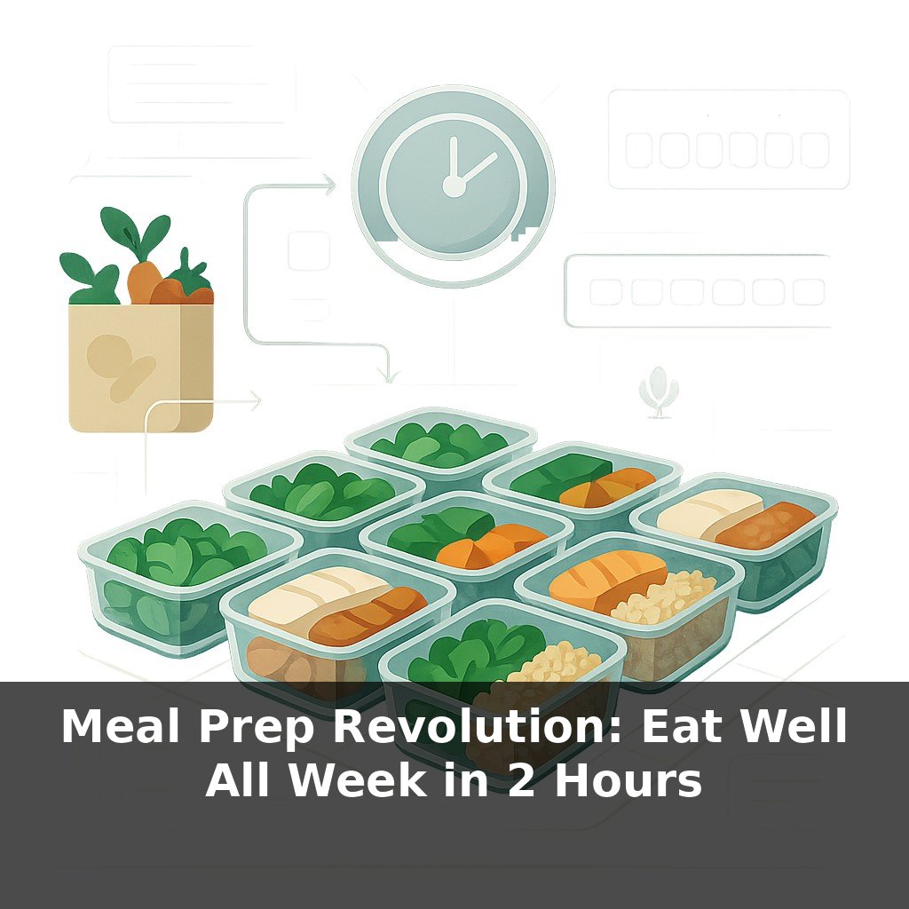 Meal Prep Revolution: Eat Well All Week in 2 Hours