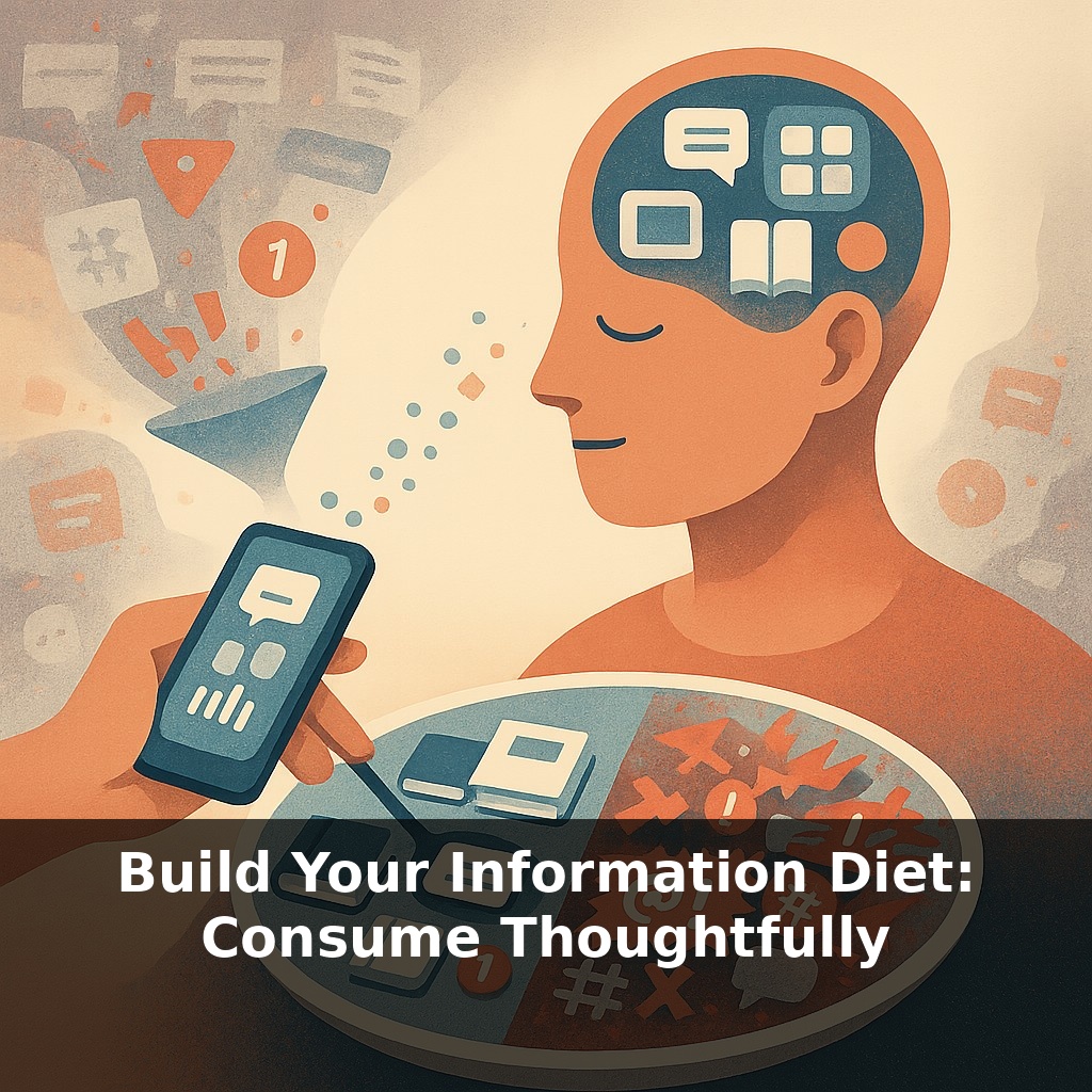 Build Your Information Diet: Consume Thoughtfully