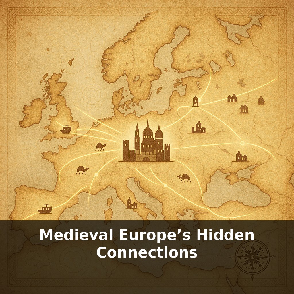 Medieval Europe’s Hidden Connections