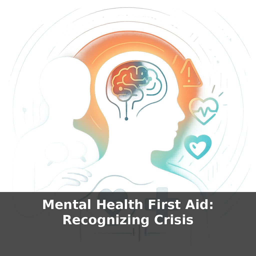 Mental Health First Aid: Recognizing Crisis