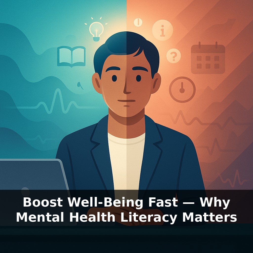 Boost Well-Being Fast — Why Mental Health Literacy Matters