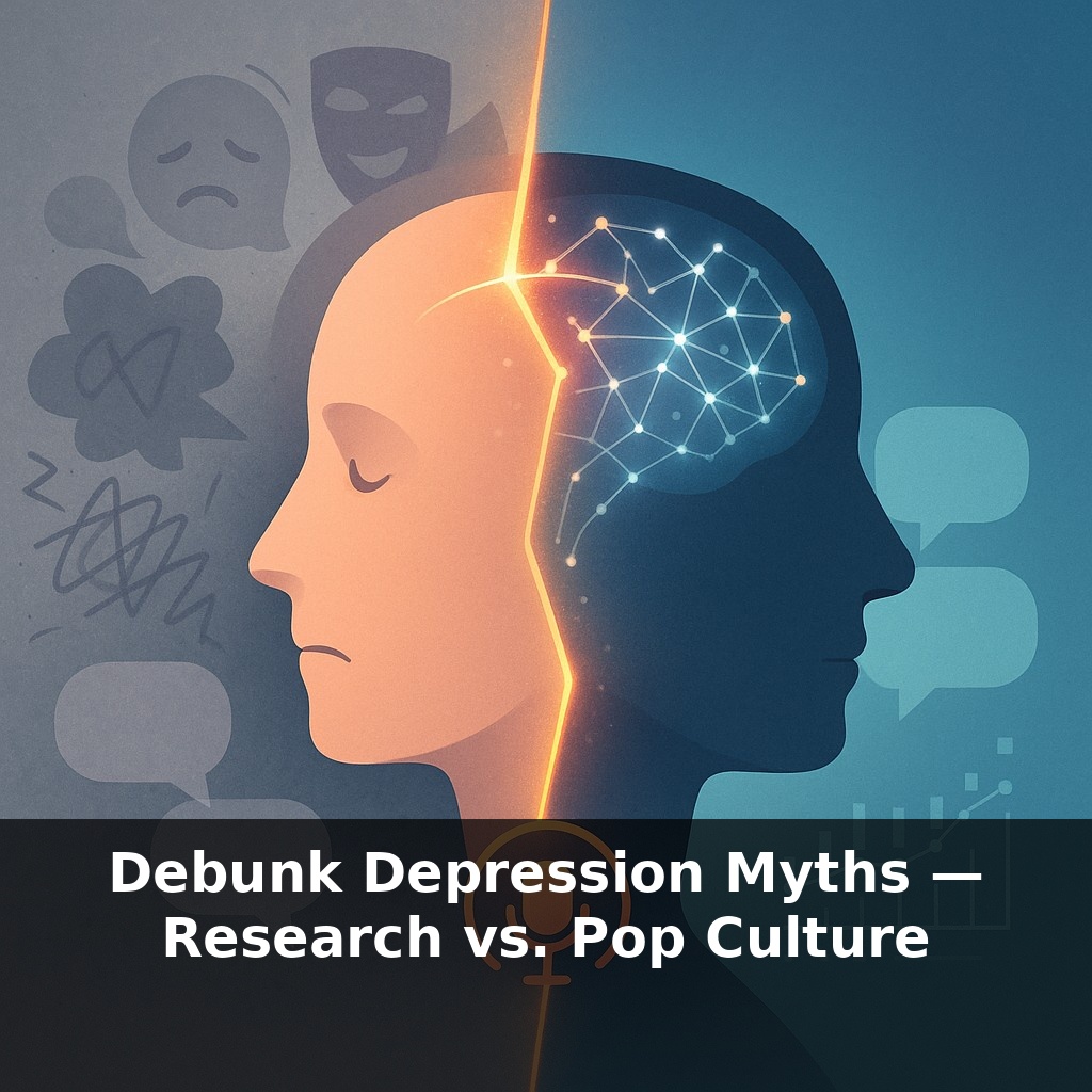 Debunk Depression Myths — Research vs. Pop Culture