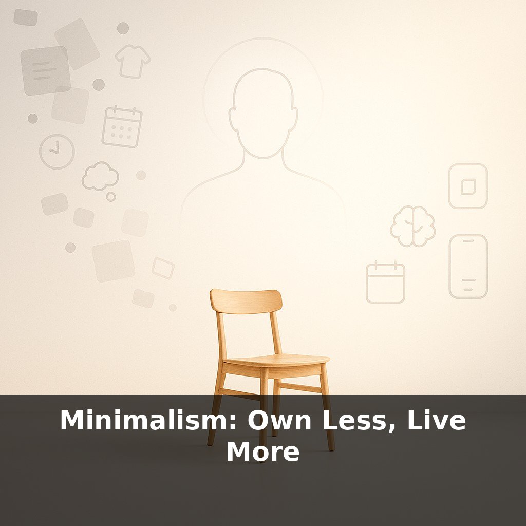Minimalism: Own Less, Live More