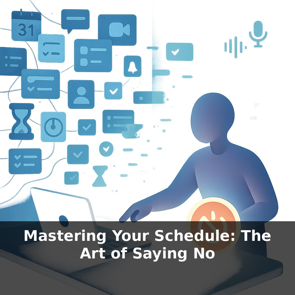 Mastering Your Schedule: The Art of Saying No