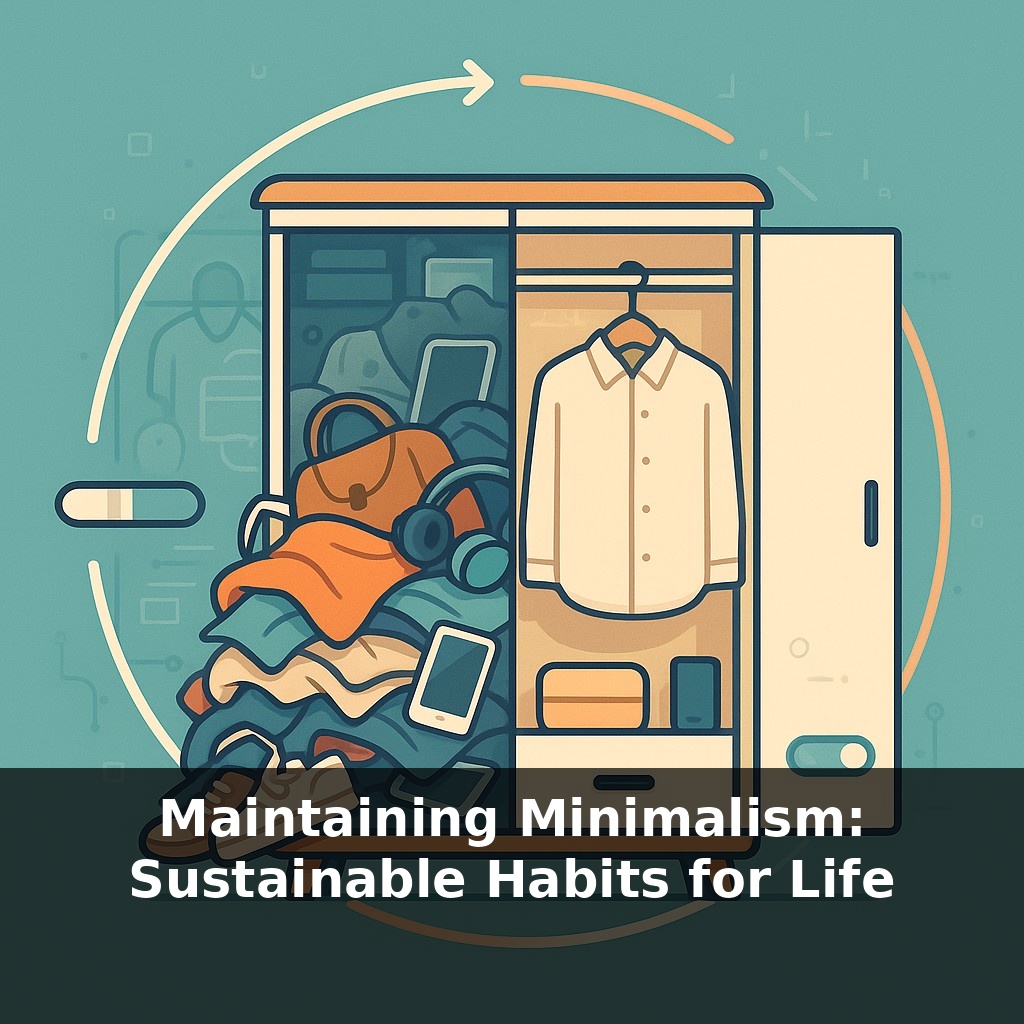 Maintaining Minimalism: Sustainable Habits for Life