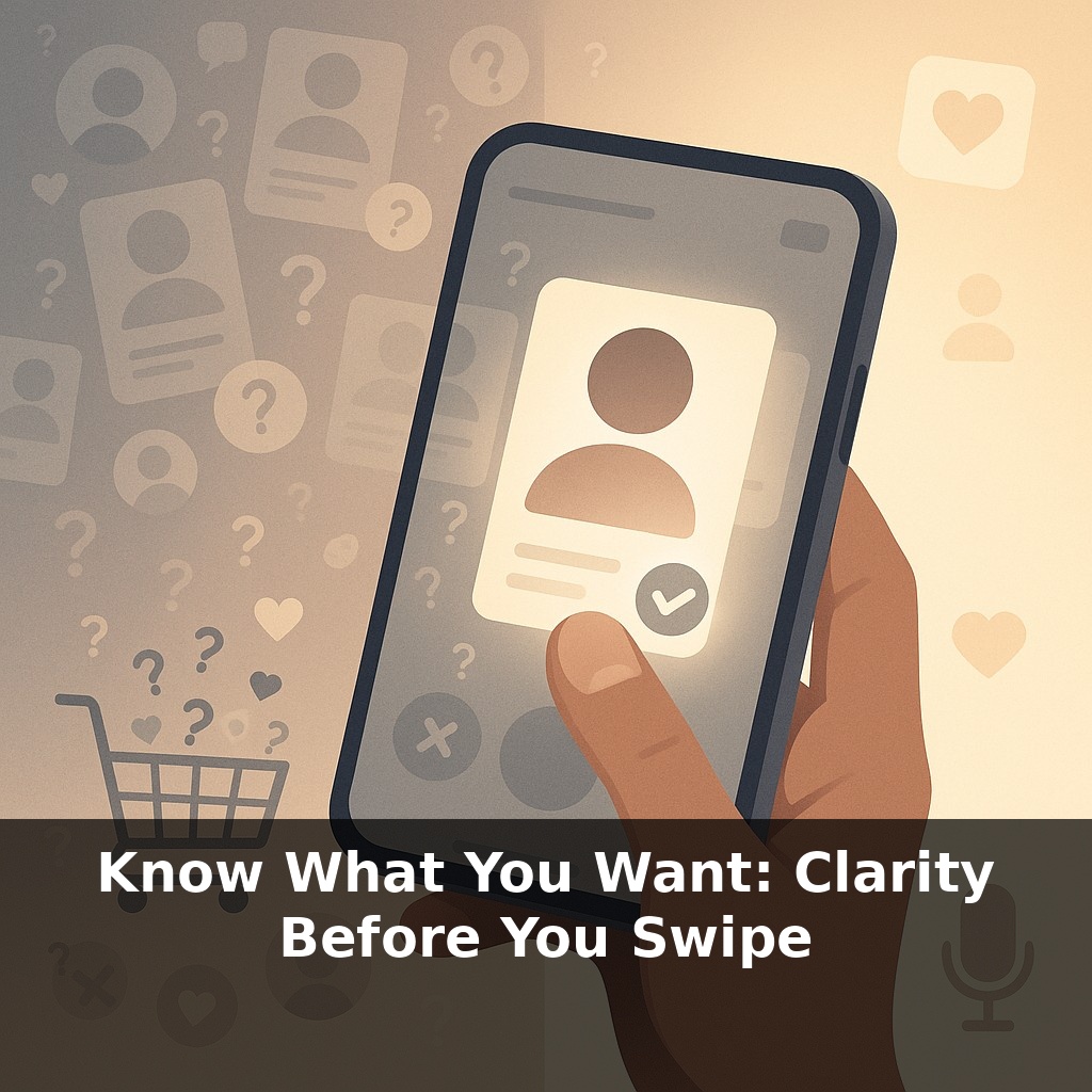 Know What You Want: Clarity Before You Swipe