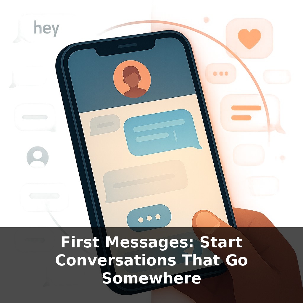 First Messages: Start Conversations That Go Somewhere