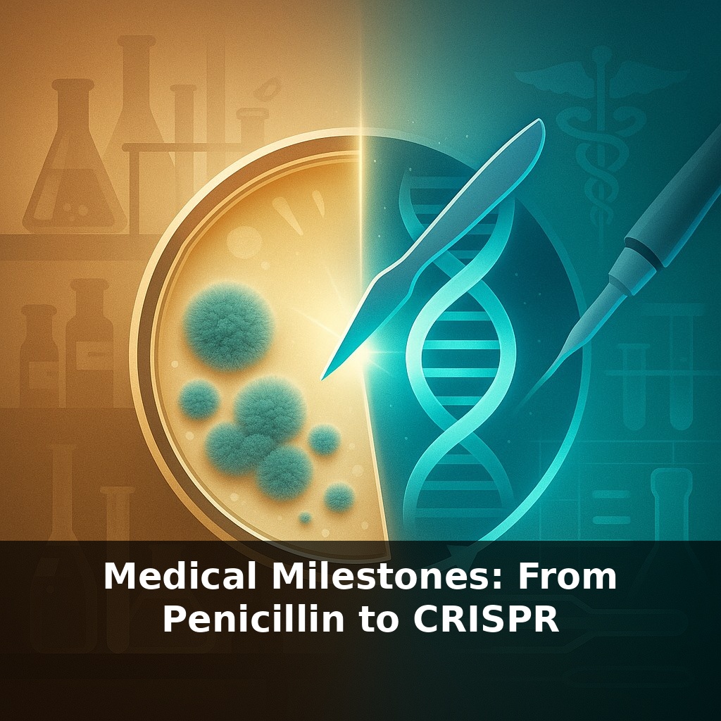 Medical Milestones: From Penicillin to CRISPR