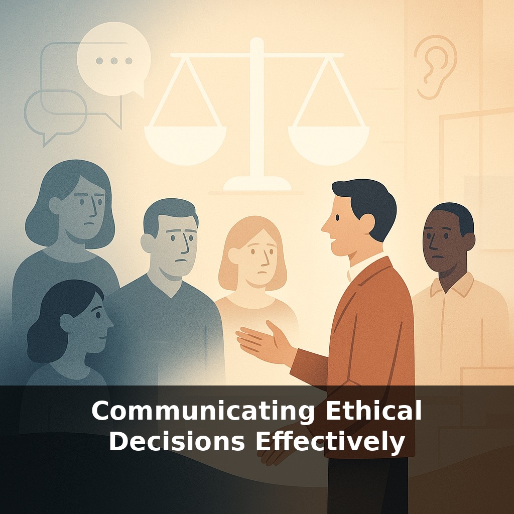 Communicating Ethical Decisions Effectively