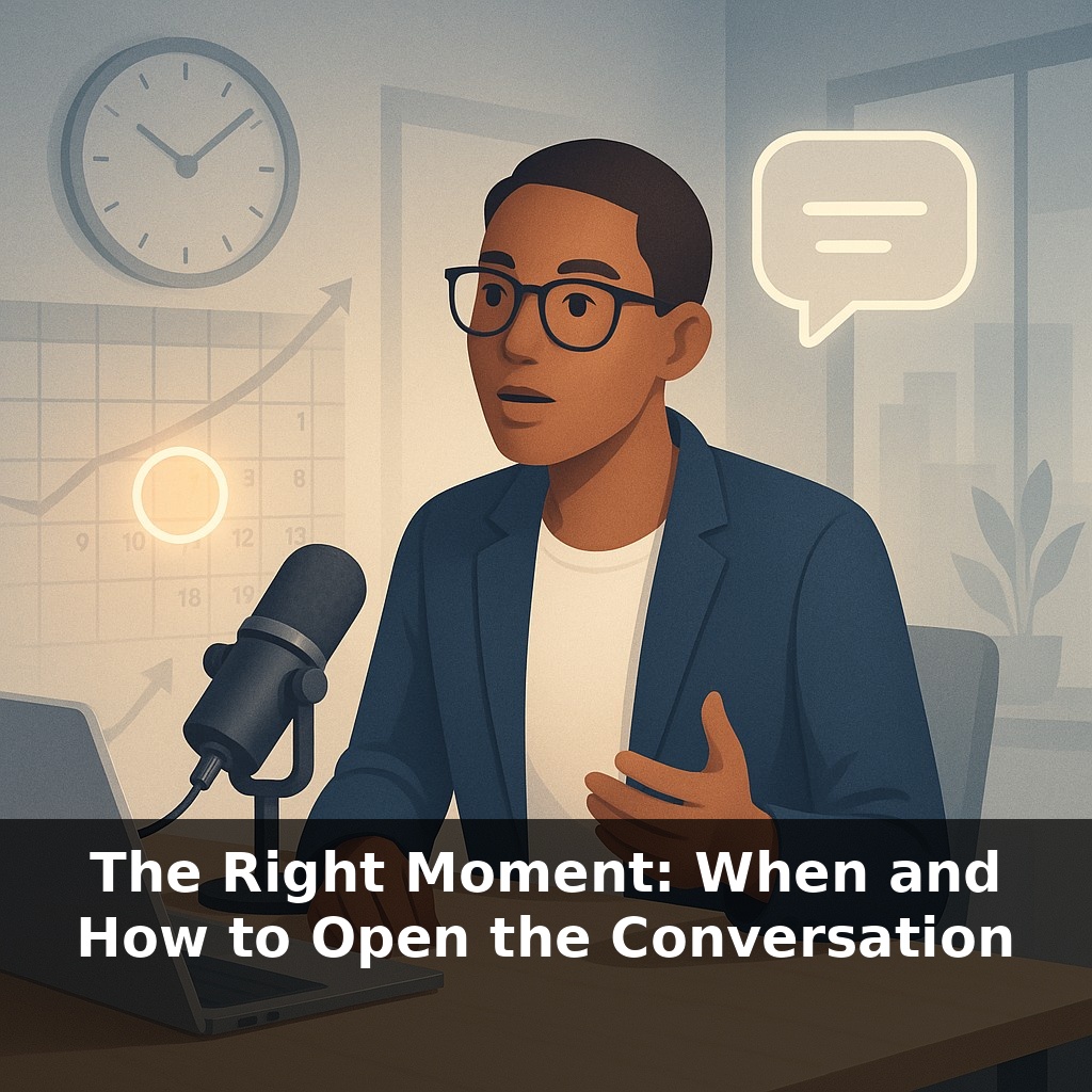 The Right Moment: When and How to Open the Conversation